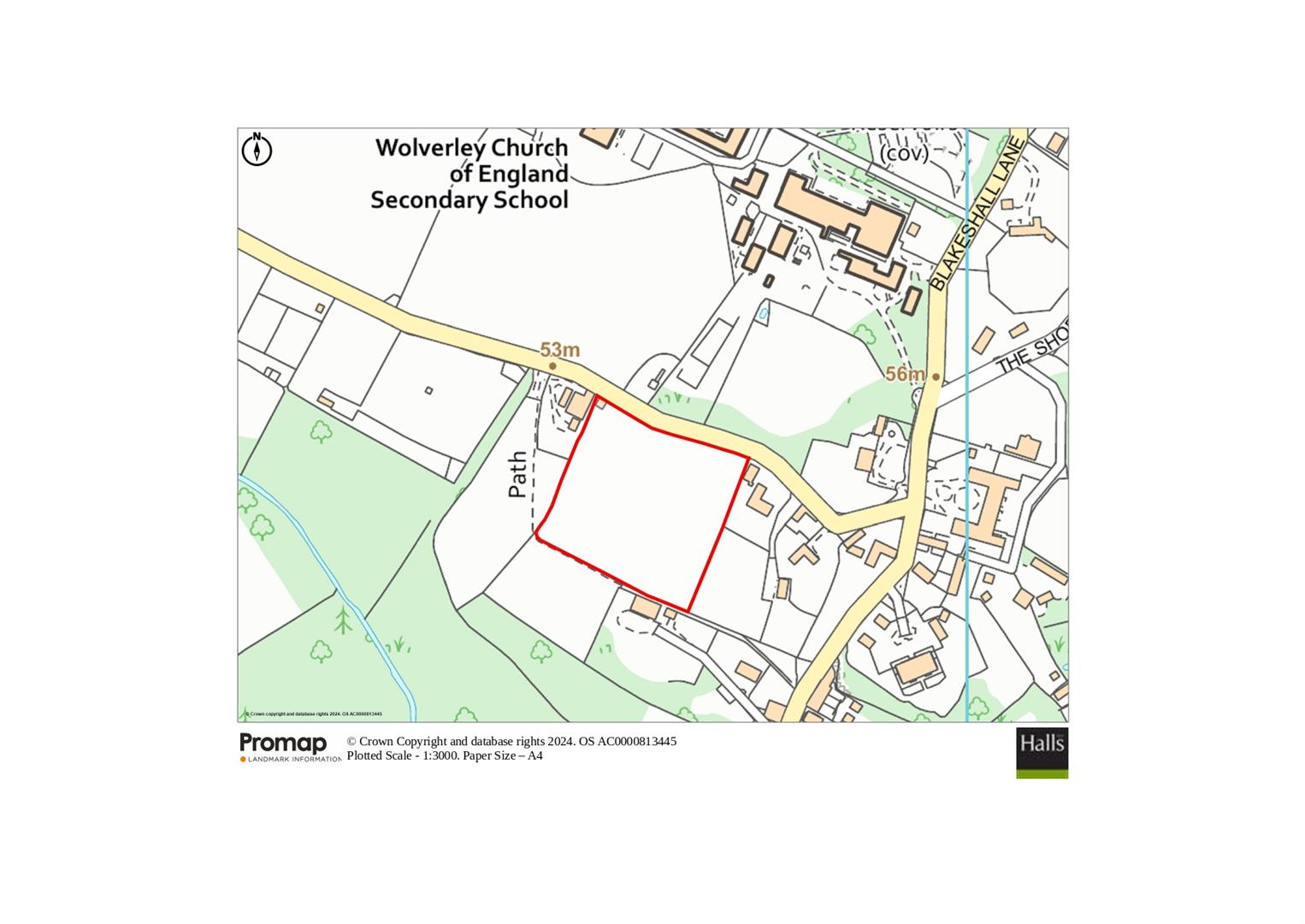 3.12 acres of Equestrian Land and Stable, Drakelow Lane, Kidderminster